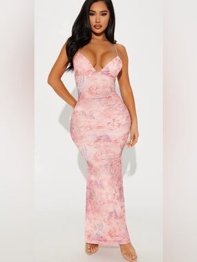 FASHION NOVA Mariposa Mesh Dress/STRAPPY BUTTERFLY BACK DRESS